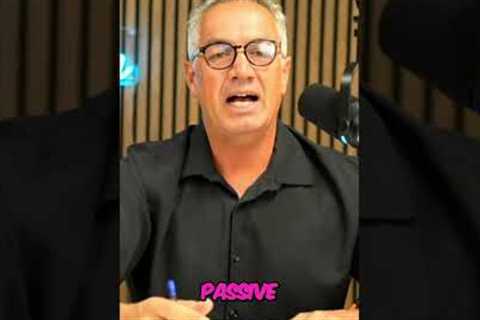 Real Estate Investing: Passive But Not Risk-Free #shorts