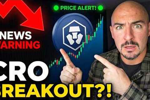 Is It Time For A CRO Coin BREAKOUT?!? (Crypto News WARNING & Cronos Price ALERT!)