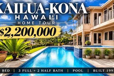 $2.2M Kona Dream Home 🌴 | Private Pool, Spa & Ocean Views | Kailua-Kona Hawaii