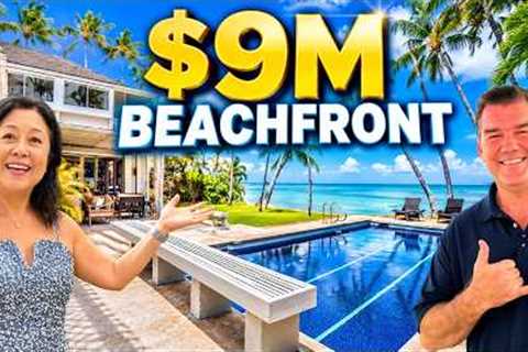 Moviing to Hawaii Kai? Inside a $9M Beachfront house with 2 lots in Portlock