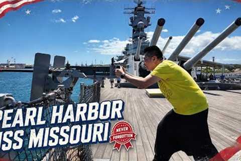 Exploring Pearl Harbor & Touring Inside the USS Missouri! ⚓️