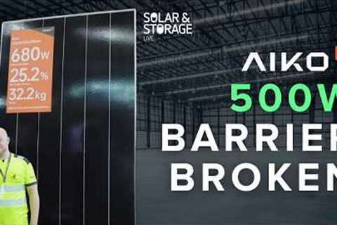 The New AIKO Panel That Could Change Domestic Solar