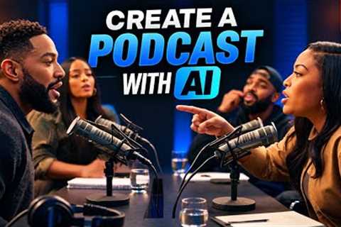 How to Create an AI Podcast Video That Looks REAL (Full Tutorial)