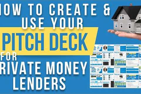 How to present to private money lenders for real estate