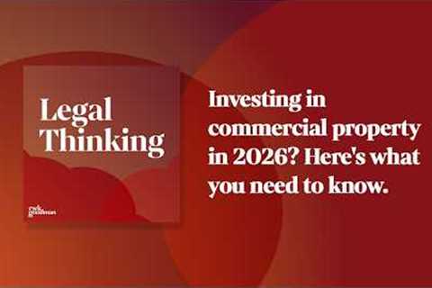 What you need to know before investing in commercial property in 2026 | RWK Goodman