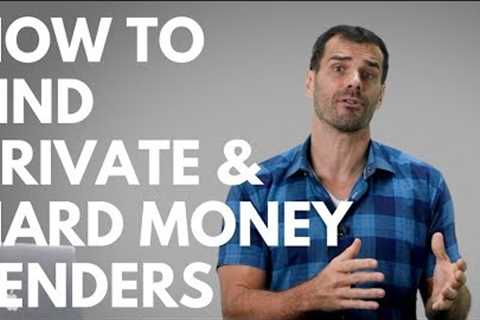 Than Merrill Explains How To Find Private & Hard Money Lenders
