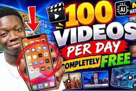 (No Clickbait) - For PHONE - Free & Unlimited Ai Video Generator