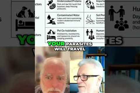 Parasites Are Everywhere: How to Stay Safe #shorts