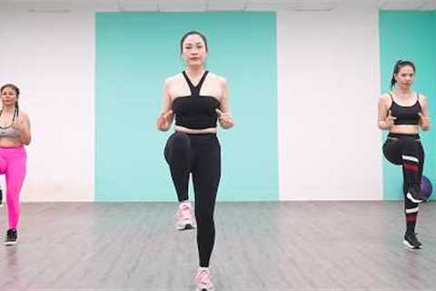 15-MIN LOSE BELLY FAT | Aerobic Dance Exercise To Lose Weight FAST | EMMA Fitness