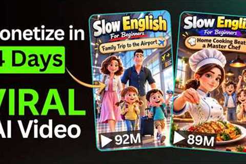 Create Viral English Learning Videos Using AI for Free