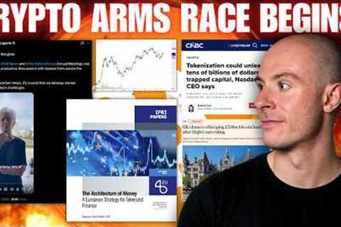 The Crypto Arms Race Is Here!!!! Biggest Altseason Ever LOADING! UK $3.8 Billion Seizure! BoE News!!