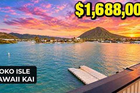 On the Marina in Hawaii Kai for Under $1.7M: Hawaii Kai Home Tour | Oahu Home Tours