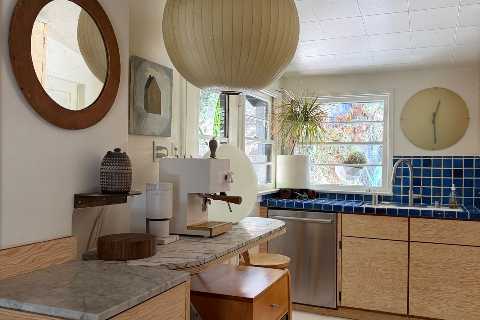Rental Revamp: With the Owner’s OK, They Put $1,200 Worth of Plywood Into Their Topanga Kitchen