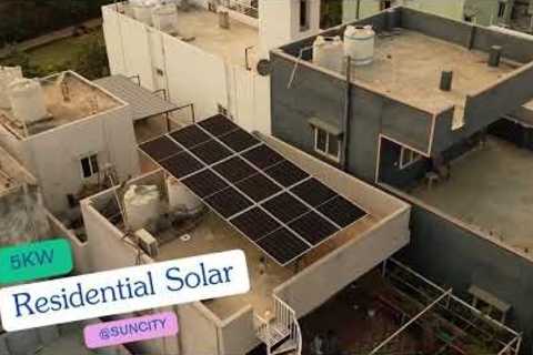 Solar Panel Installation Completed Successfully ☀️⚡ | Final Look &amp; System Setup