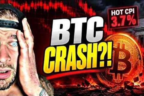 BITCOIN JUST GOT BAD NEWS… IS A MASSIVE CRASH NEXT?! 🔴 LIVE