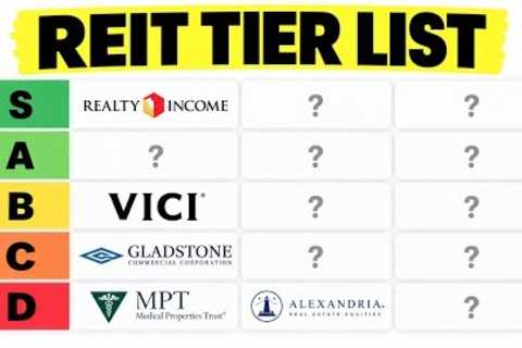Best REITs to Buy &amp; Avoid! (REIT Tier List)