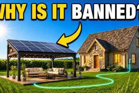 This BACKYARD PERGOLA Runs My ENTIRE House Off-Grid (No Grid NEEDED!!)