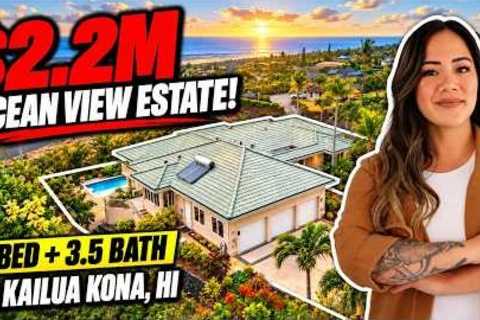 What Does $2.2M Buy You in Kona, Hawaii? | Ocean Views + Pool