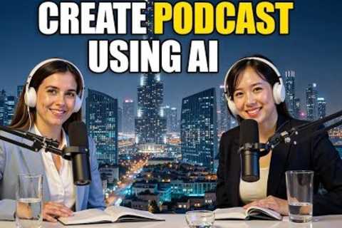 How to Make Podcast video with AI (Step by step in 2025)