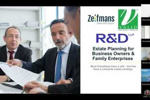 Webinar Estate Planning Protecting Your Legacy Through Tax, Legal   Insurance Planning.