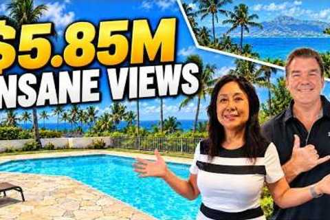 Moving to Hawaii Kai? Inside a $5.8M oceanview home with a pool in Koko Kai