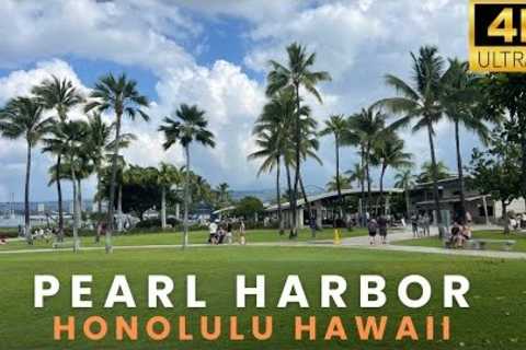 Pearl Harbor National Memorial Hawaii Walking Tour | 4K 60FPS