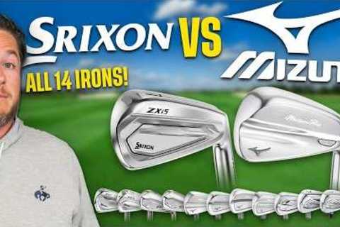 Srixon vs Mizuno 2026 Irons – Which One Is Best for YOU?