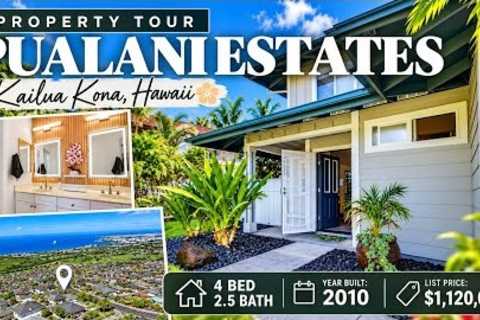 Kailua-Kona Hawaii Real Estate Tour | Pualani Estates Home for $1,120,000