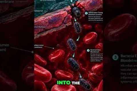 How Mouth Bacteria May Enter Your Bloodstream #shorts