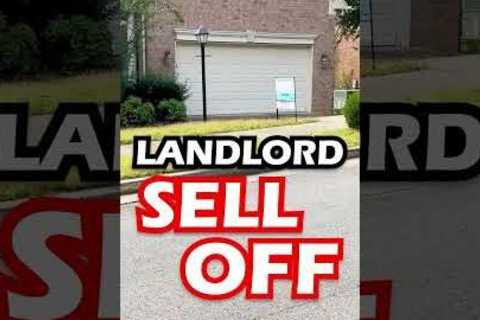 Landlords are dumping houses as U.S. housing market demand collapses