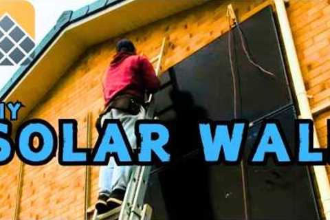 DIY Wall-Mounted Solar Panels on Unistrut Mounting. Installation Guide &amp; Performance Stats