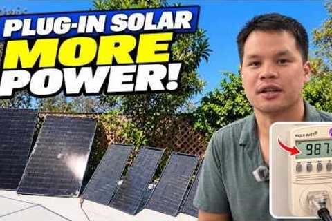 I Upgraded My Plug-In Solar—Bigger Panels + California’s New Law