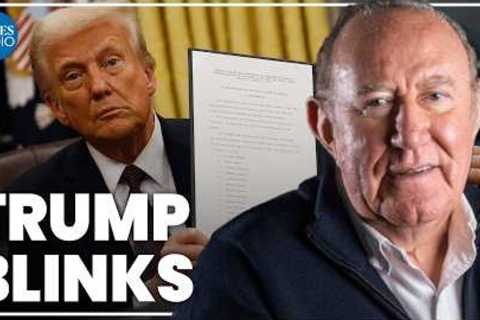 Andrew Neil: Trump spooked by markets, pausing tariffs on Mexico and Canada