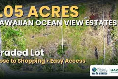 Only $59,000!  92-8792 Leilani Pkwy, Ocean View Estates, Big Island Hawaii Real Estate: MLS#733178